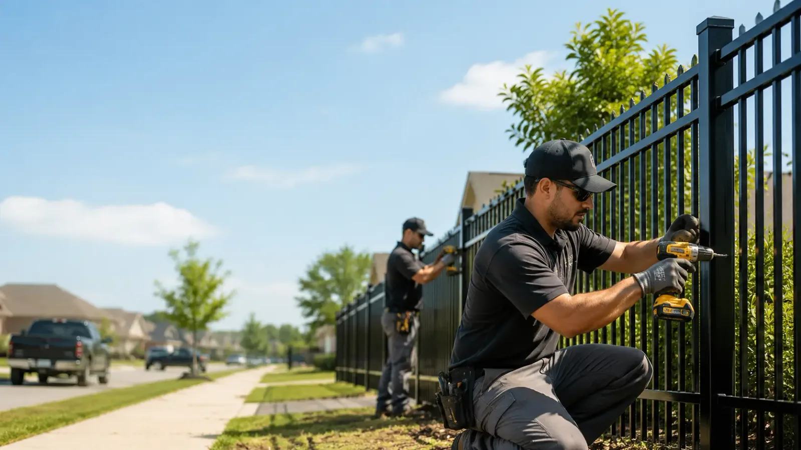 Metal Fence Installation in Whipple, OH